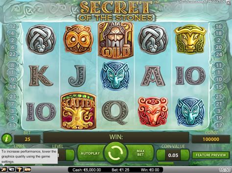 secret of stones slot